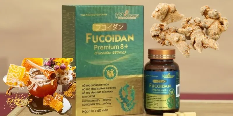 Kết hợp tam thất với mật ong và Fucoidan Premium 8 buổi sáng